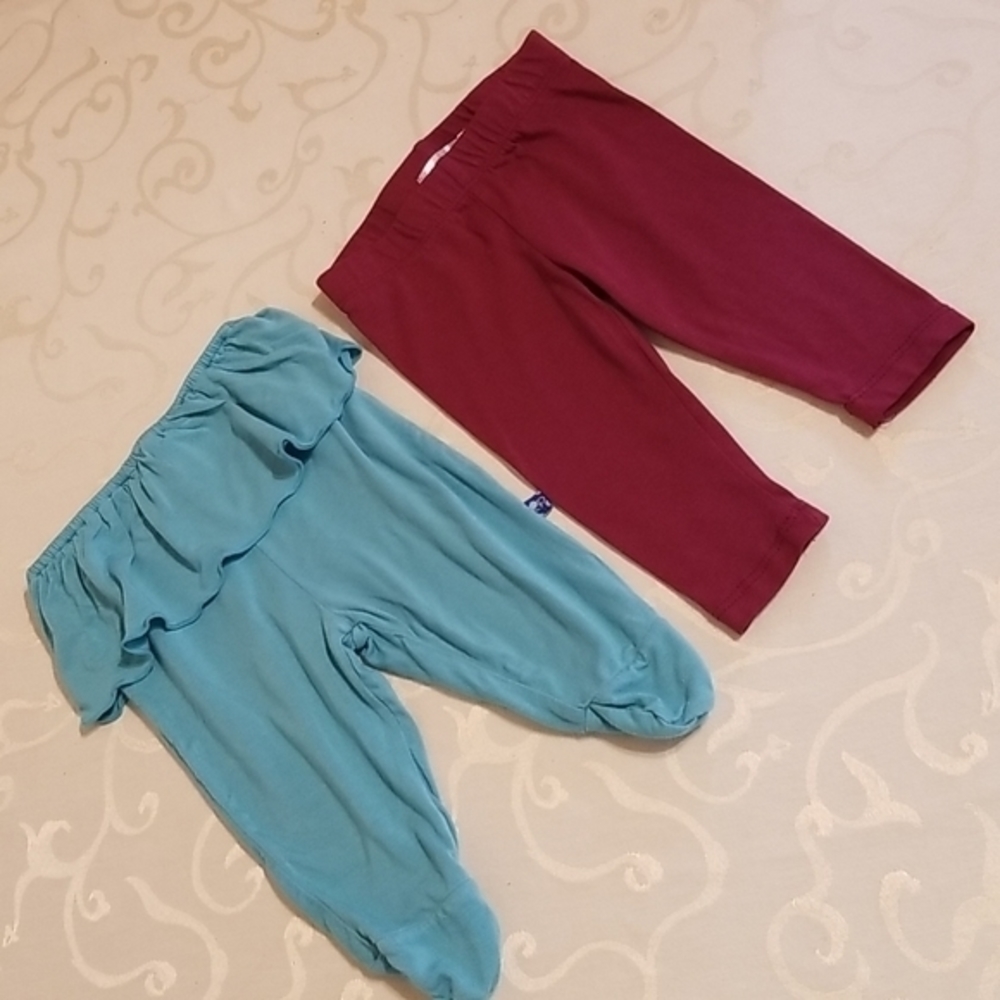 Kickee pants 3-6mo/ Tahari leggings 3/6mo